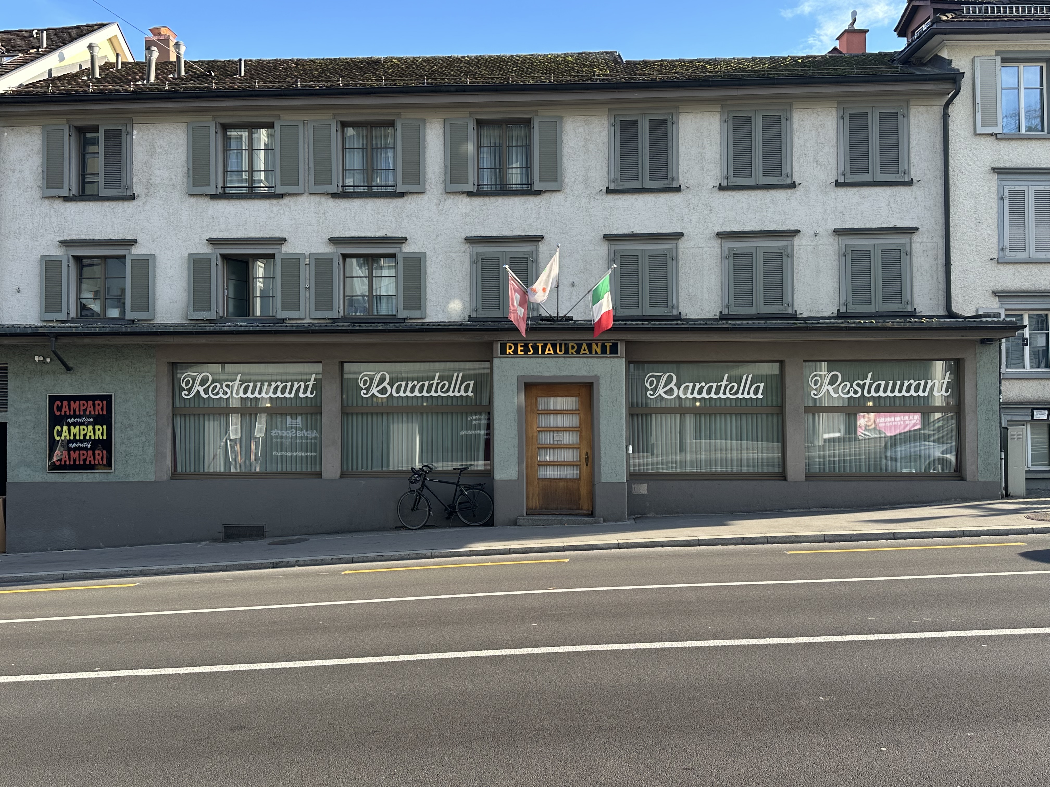 Umbau Restaurant Baratella – Aussenansicht