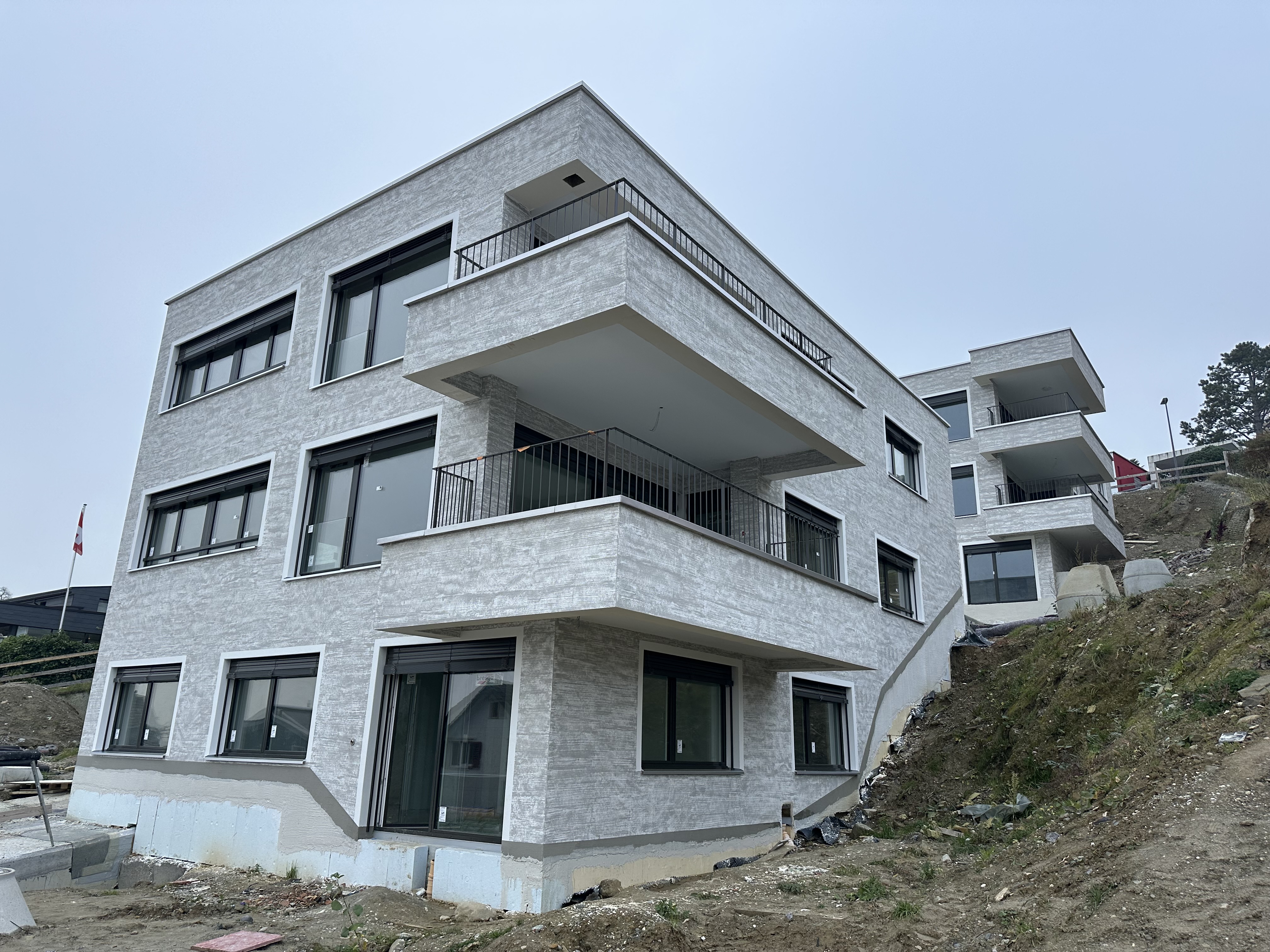 Neubau MFH Burgweg – Aussenansicht